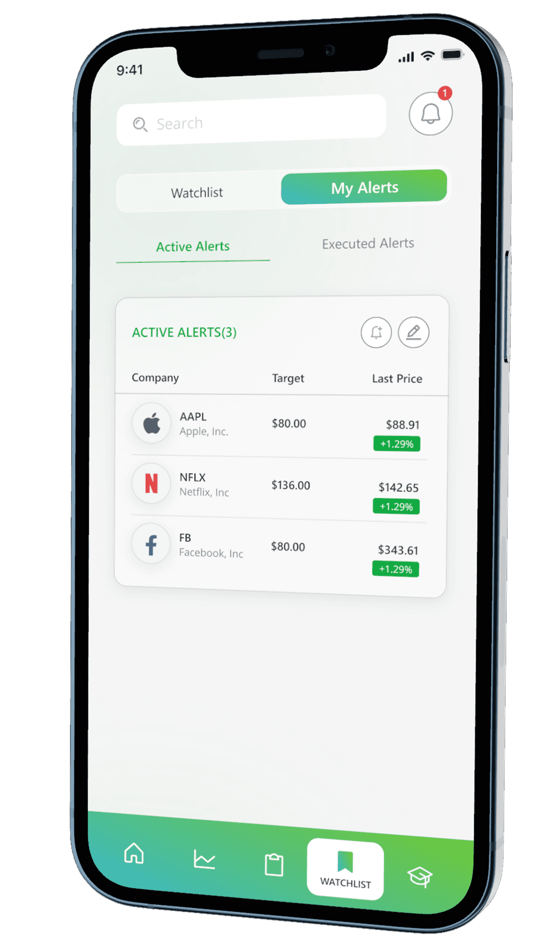 Multi-Currency Accounts feature showing currency conversion options in the Prospuh app