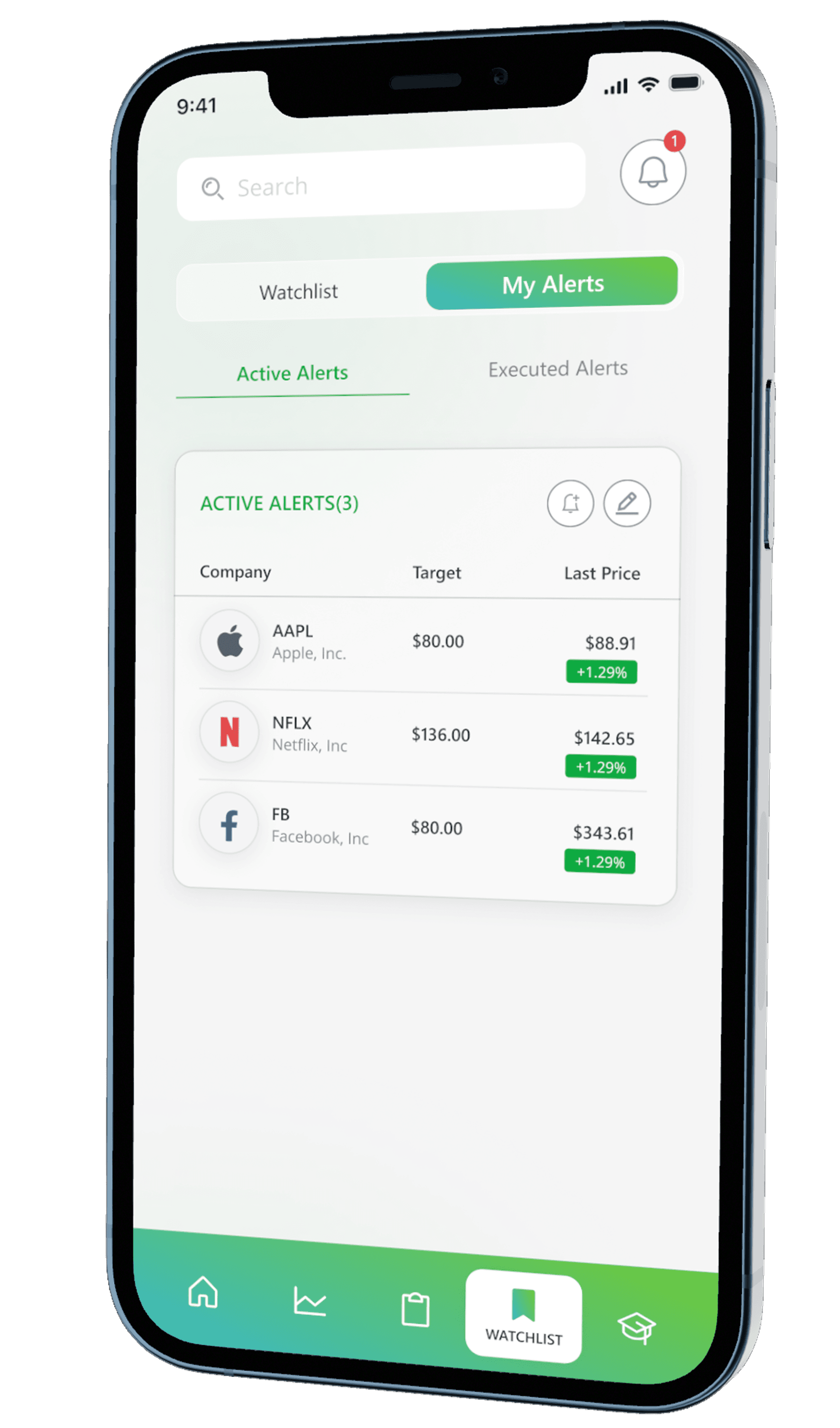Multi-Currency Accounts feature showing currency conversion options in the Prospuh app